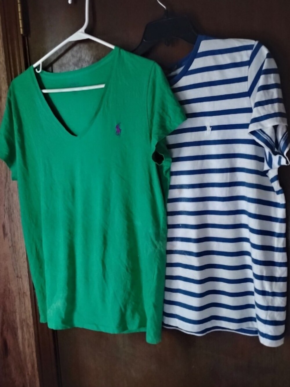 Polo by Ralph Lauren Green V-Neck Short Sleeve Tee